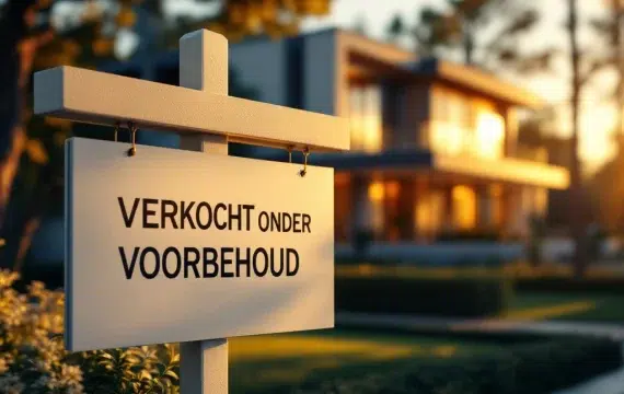 Wat is een verkoop onder voorbehoud bij huis verkopen?